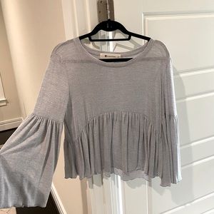 Boutique Bell Sleeve Top